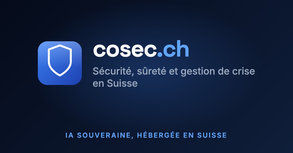 CoSec, plateforme IA souveraine pour la s&eacute;curit&eacute;
