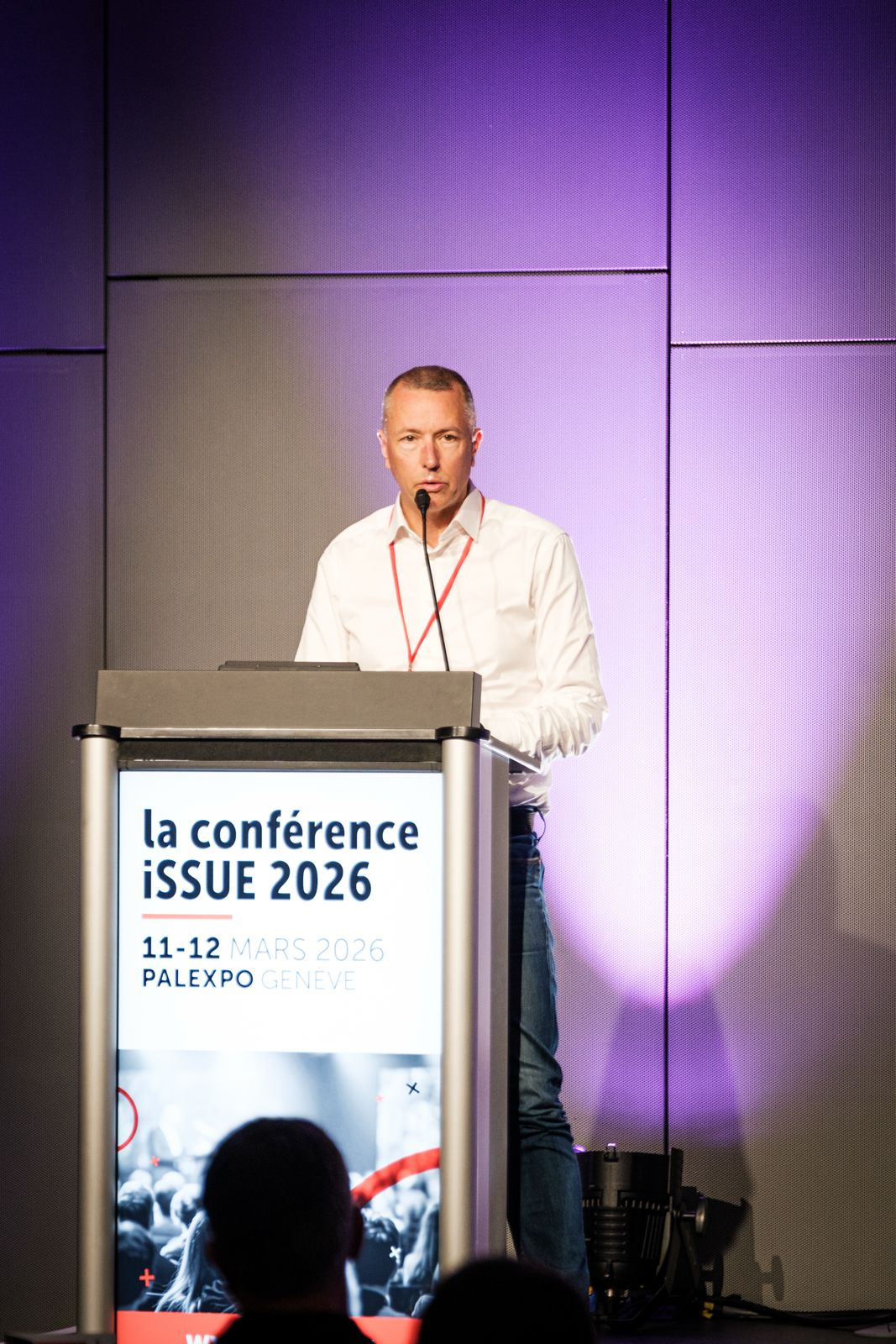Jean-Jacques Rossmann, Conf&eacute;rence iSSUE 2026, Palexpo Gen&egrave;ve
